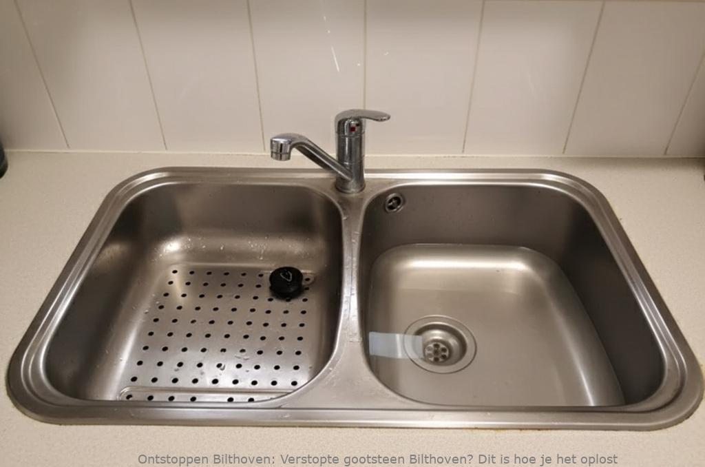 Verstopte gootsteen Bilthoven? Dit is hoe je het oplost
