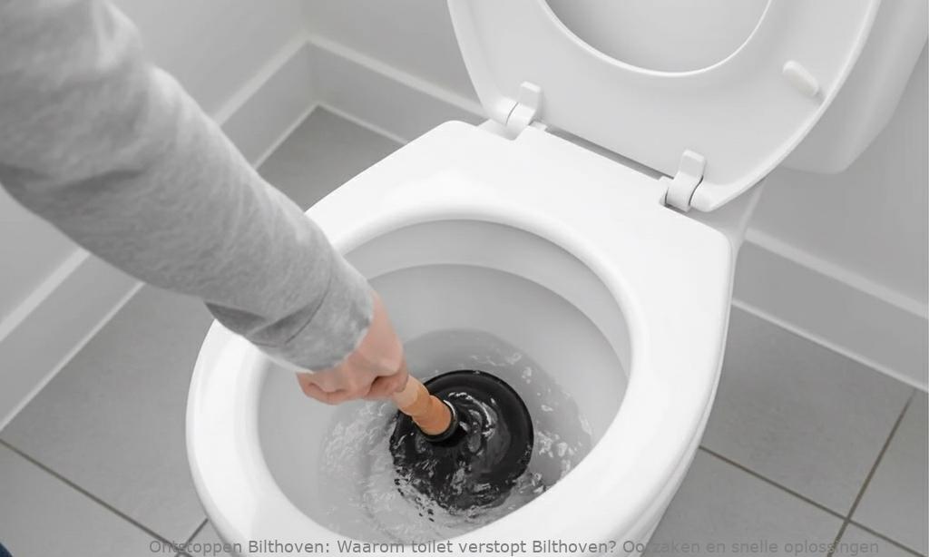 Waarom toilet verstopt Bilthoven? Oorzaken en snelle oplossingen