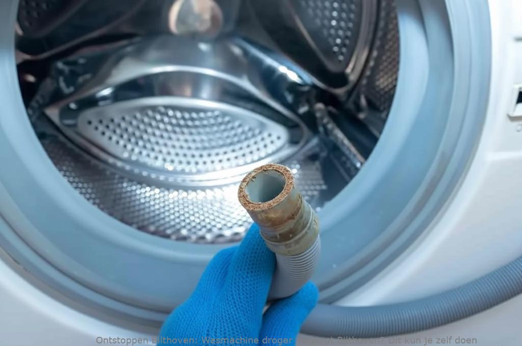 Wasmachine droger verstopt Bilthoven? Dit kun je zelf doen